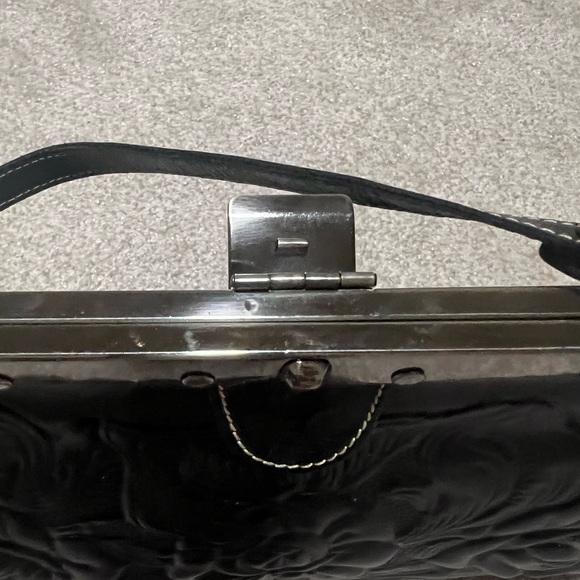 Patricia Nash Italian Leather satchel handbag - Picture 5 of 7